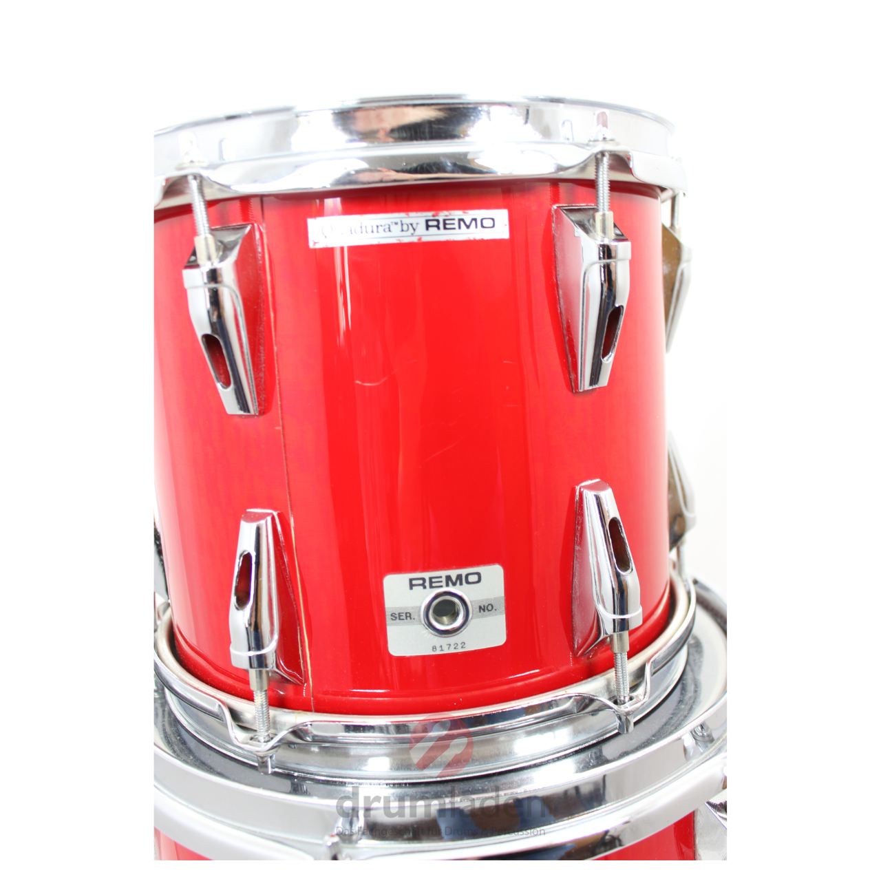 REMO Quadura Toms in Rot, gebraucht