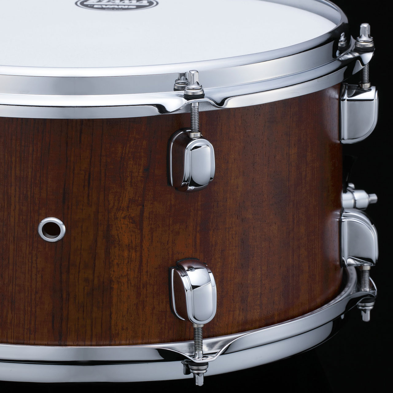 Tama S.L.P. Mod Bubinga Snaredrum 12" x 7" - Satin Bubinga/Chrom HW