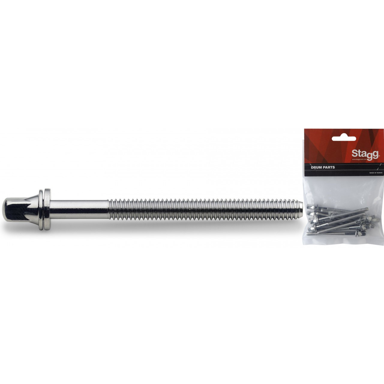 Stagg 4A-HP Spannschrauben 7/32 US x 65 mm, 10 Stück