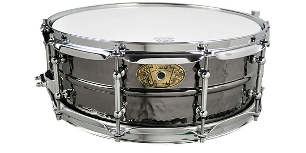 Ludwig LB416KT 5x14" Black Beauty Snare Drum