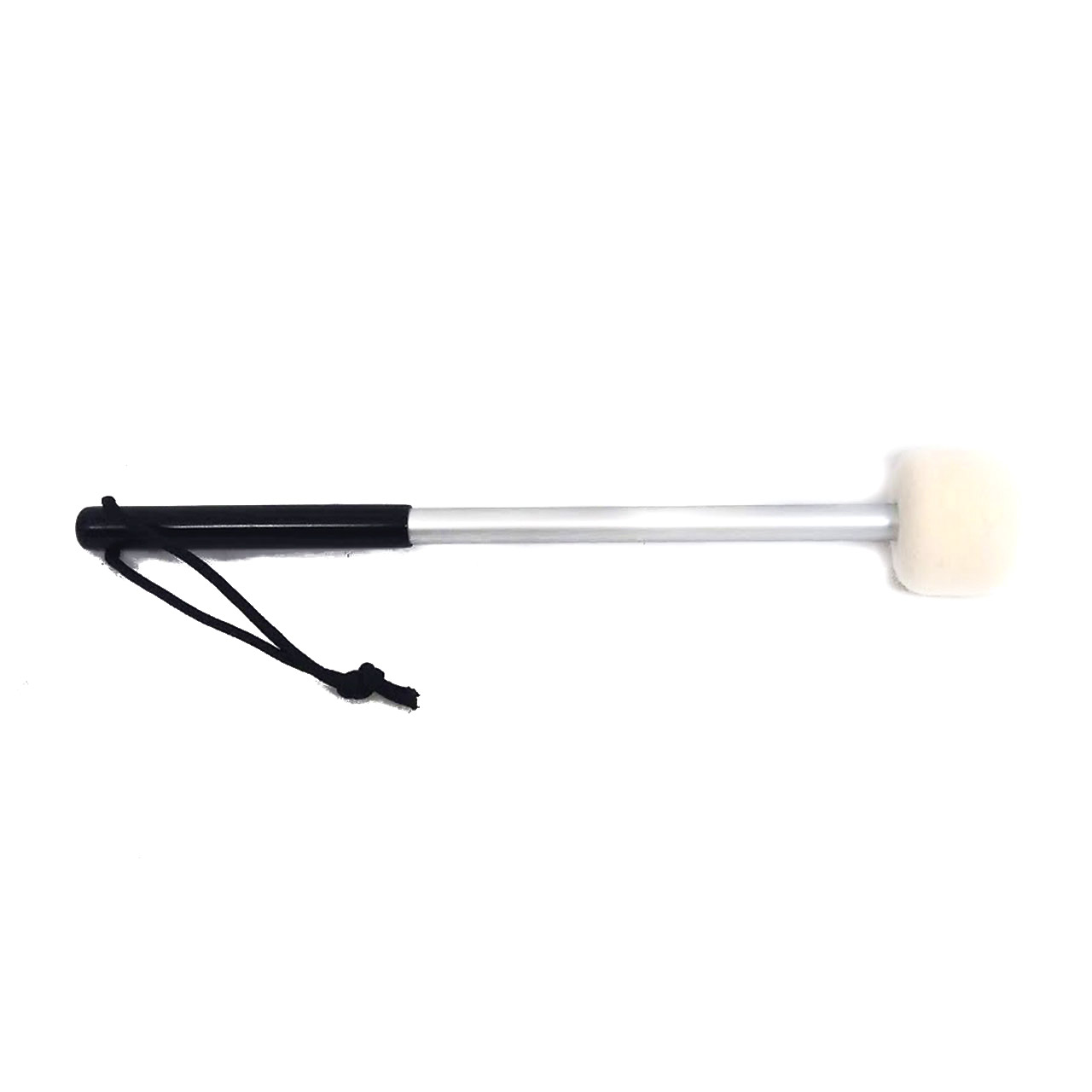 Drumladen MT-4 Mallet Vollfilz weiß mit Alustil