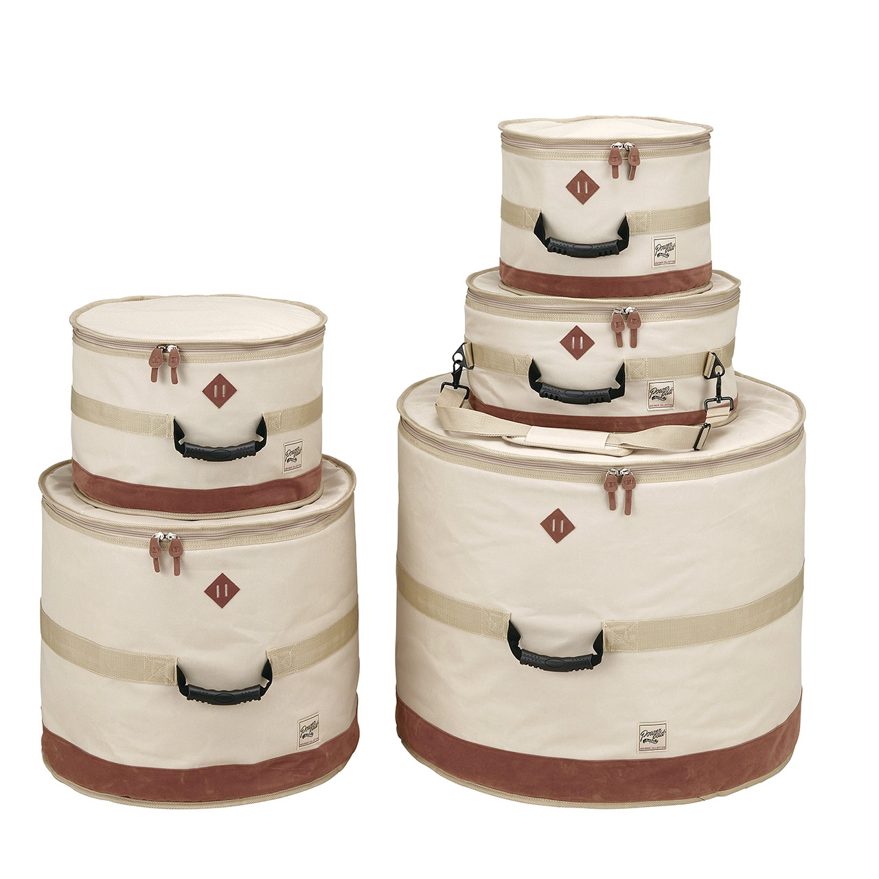 Tama TDSS52KBE Beige Powerpad Taschensatz für Schlagzeug