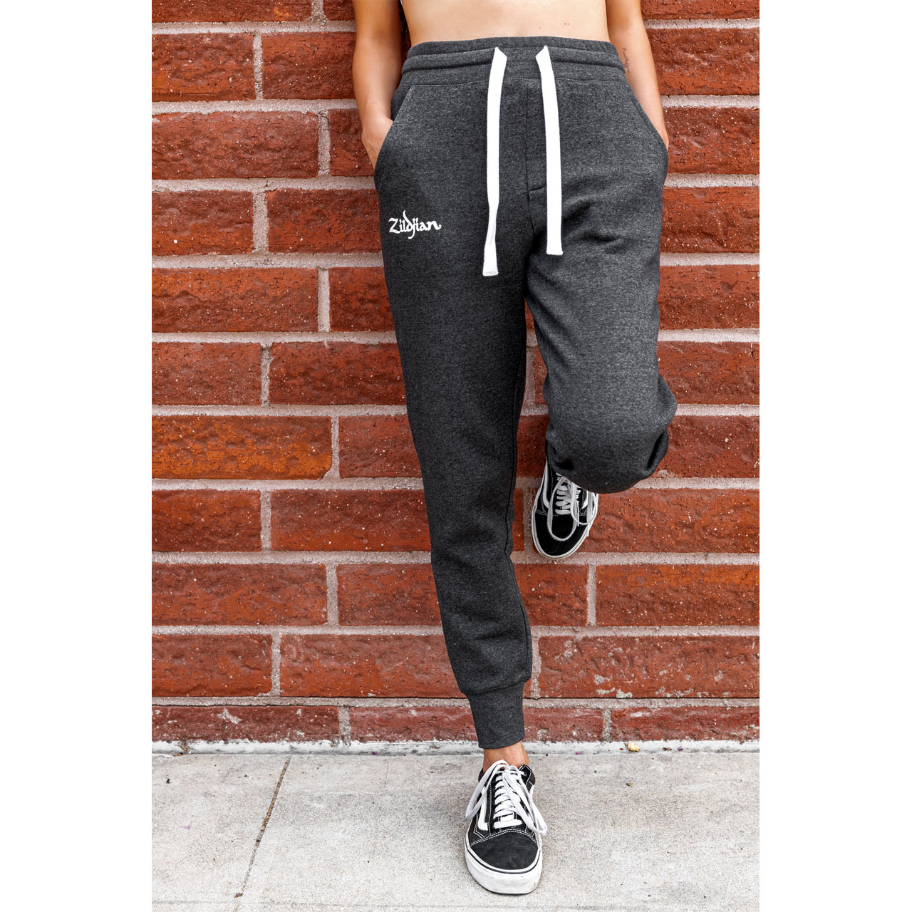 Zildjian Jogginghose, Gray Fleece Joggers, Größe L