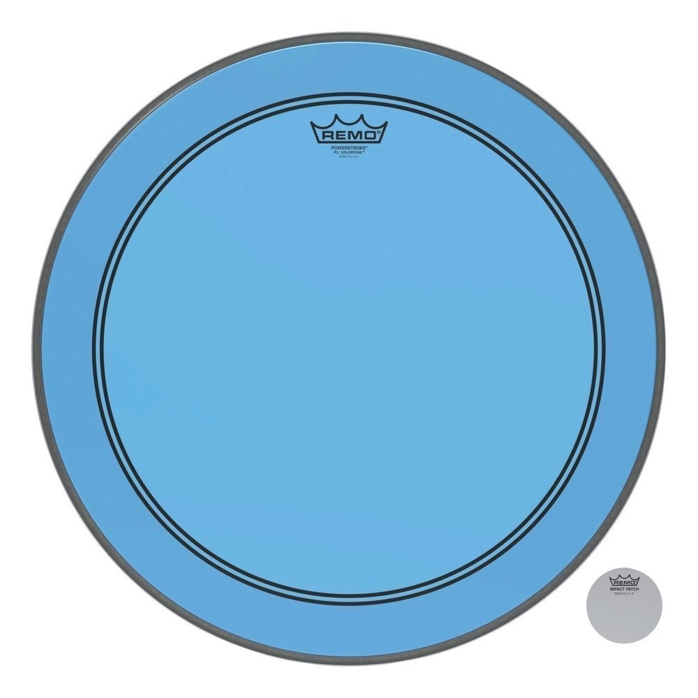 Remo Colortone Powerstroke 3 clear 20" Blue