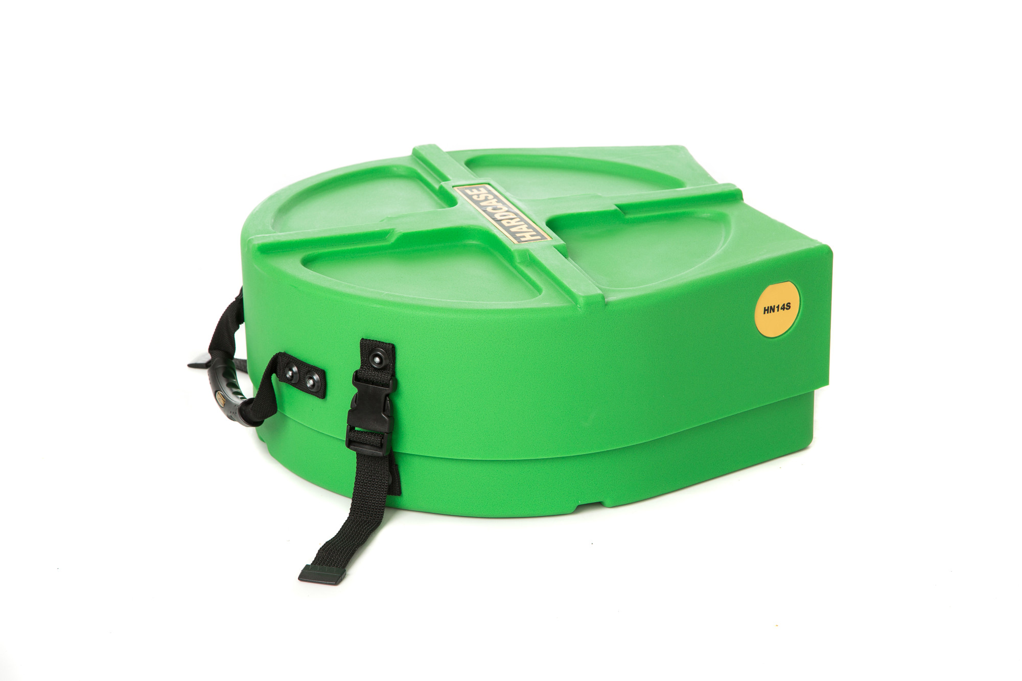 Hardcase HNL14S-LG Snare Case 14" -Light Green - komplett gepolstert