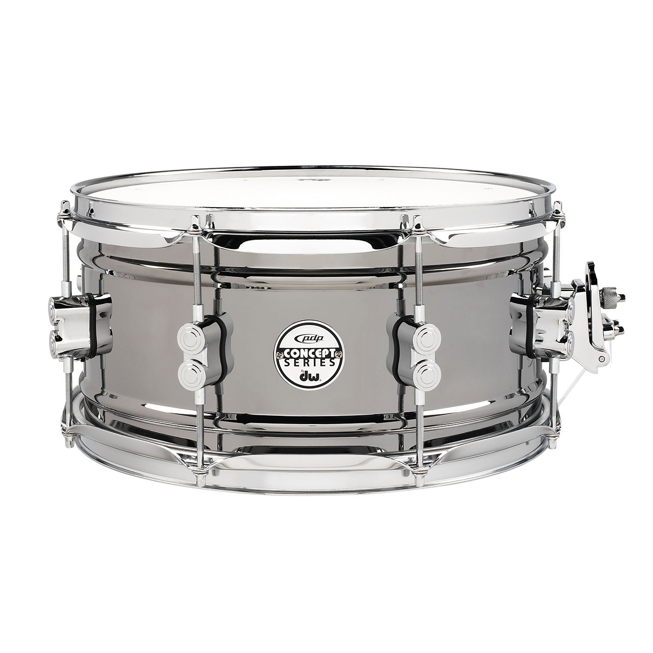 PDP by DW Snaredrum Black Nickel Over Steel 13" x 6,5"