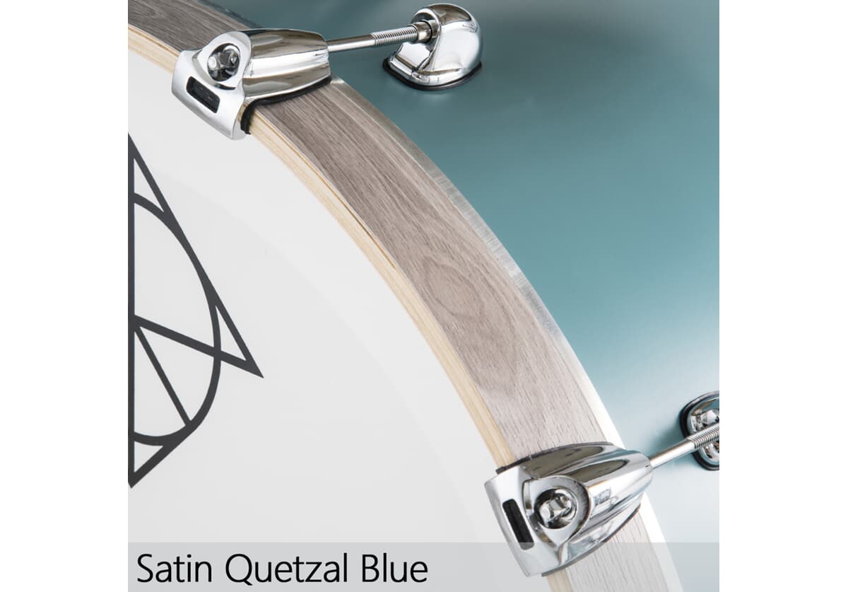 Dixon Cornerstone Hybrid Shellset Satin Quetzal Blue