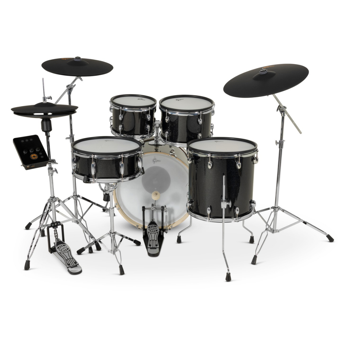 Gretsch Catalina Evo 5PC E-Drumset Black Sparkle