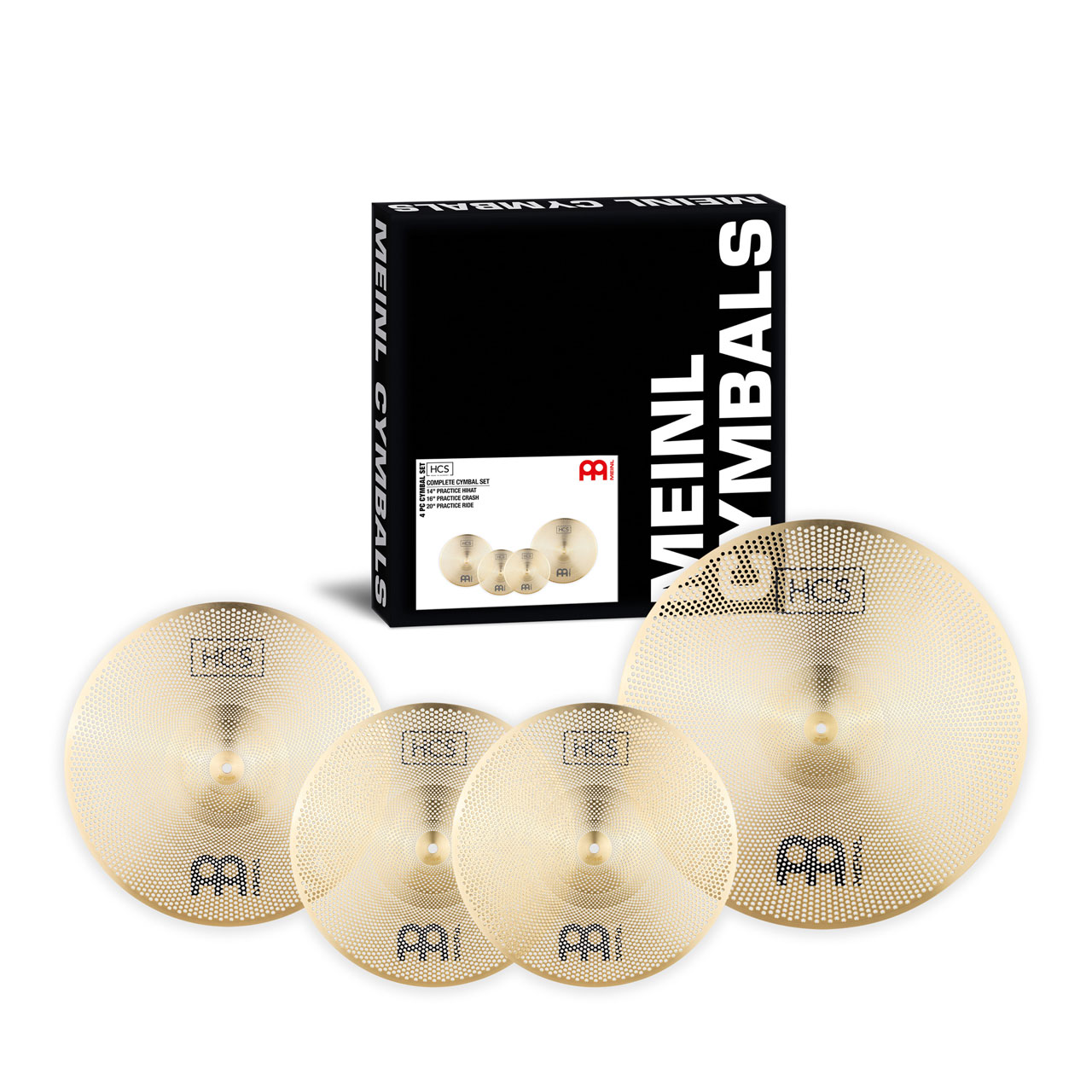 Kopie von Meinl HCS Practice Cymbal Set 14" / 16" / 20" #1