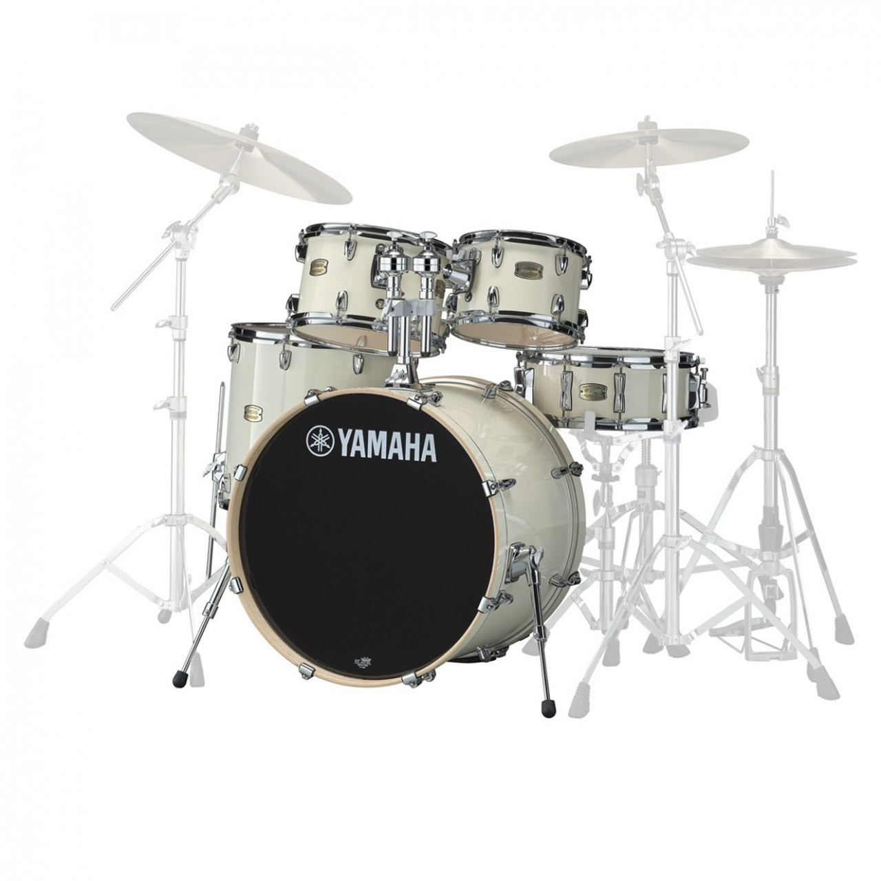 Yamaha Stage Custom Studio Set in Classic White