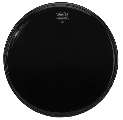 Remo Ambassador Ebony 12"