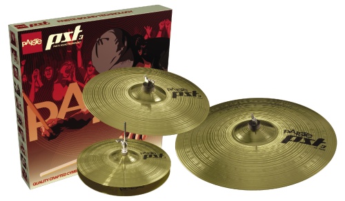 Paiste PST 3 Set Universal Beckensatz 14" Hihat 16" Crash 20" Ride