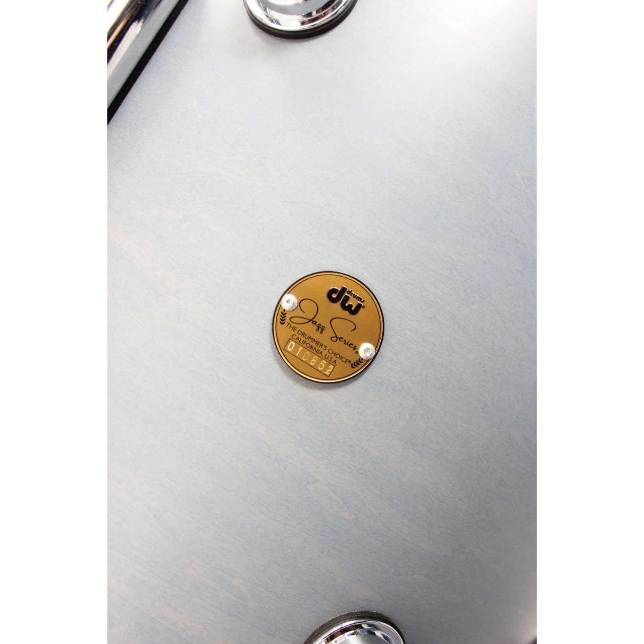 DW Collectors Jazz Shellset Cherry/Gum in Satin Grey