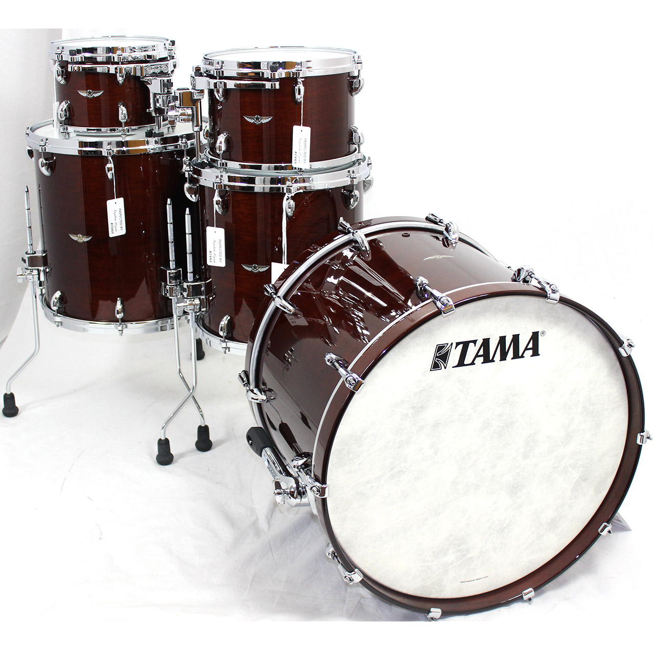 Tama Star Walnut 5-teiliges Shellset, Dark Mocha Walnut
