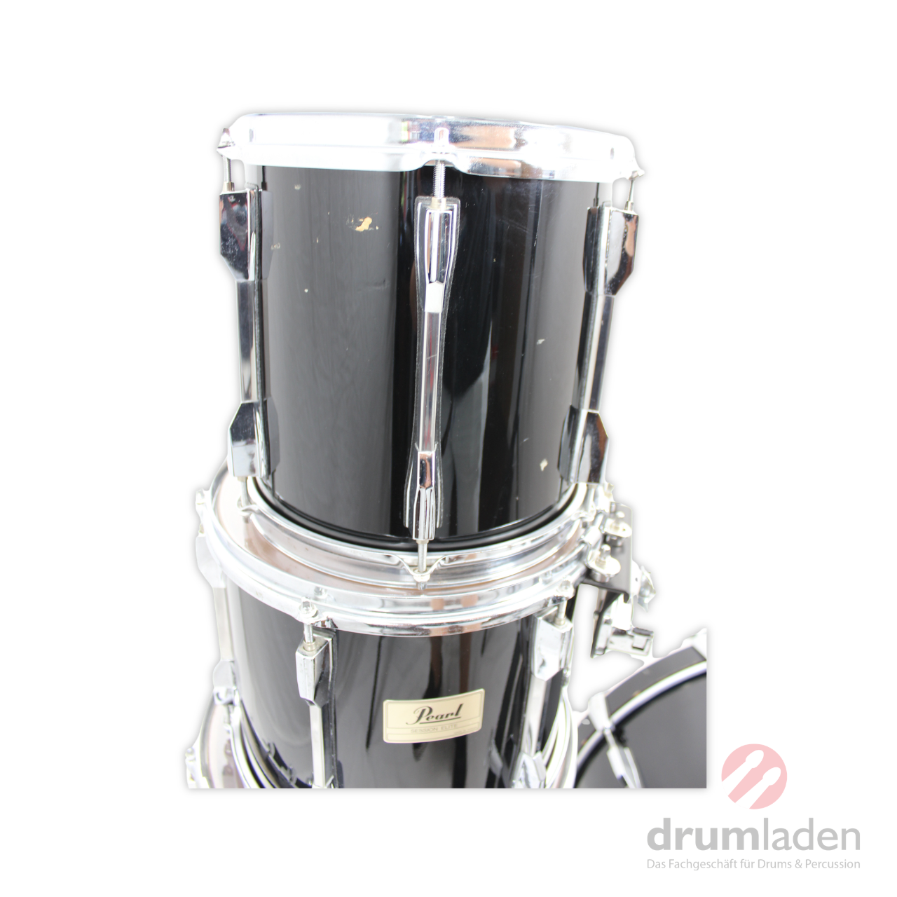 Pearl Session Elite SLX Schlagzeug Piano Black, gebraucht
