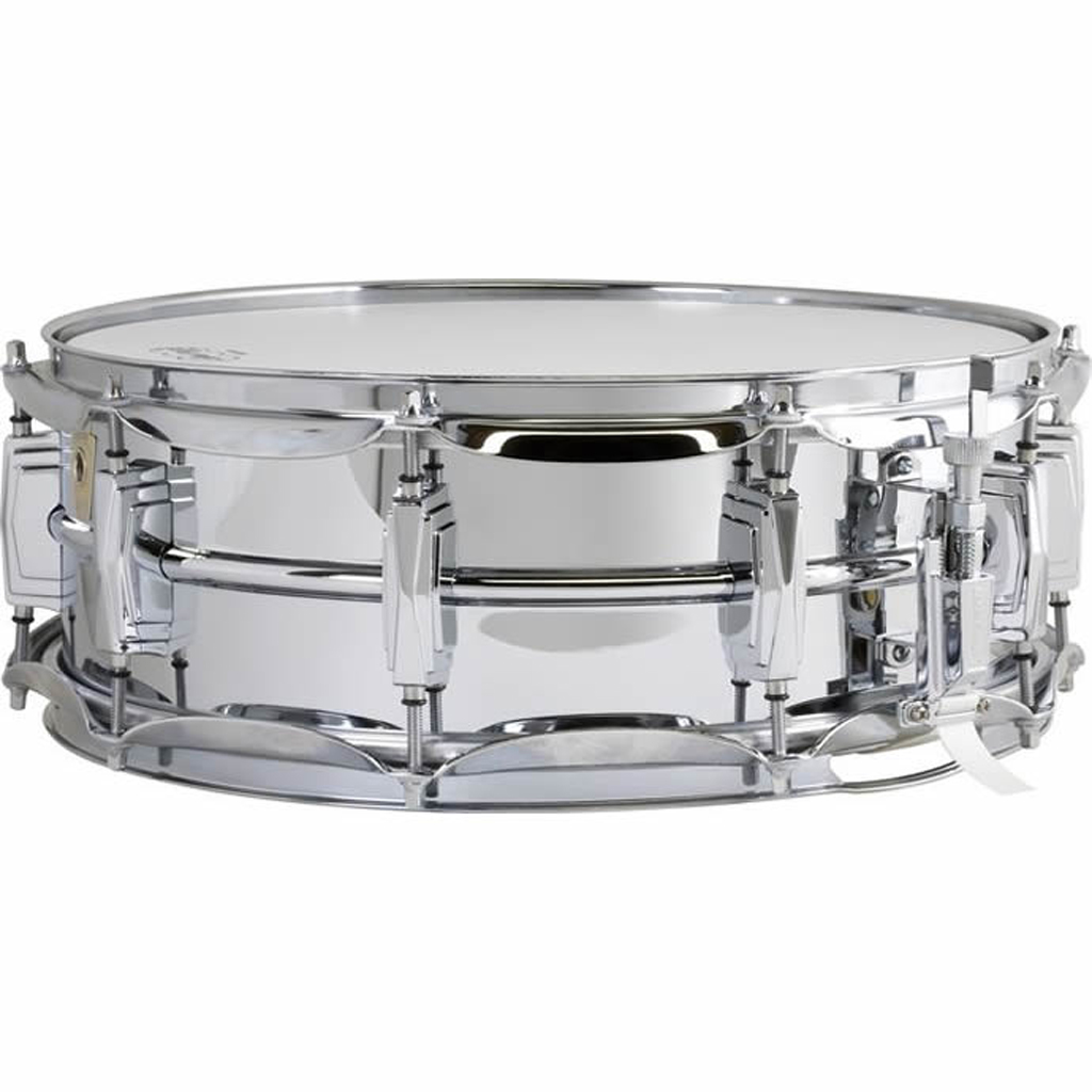 Ludwig LB400B 14" x 5" Supraphonic Chrome over Brass Snare Drum