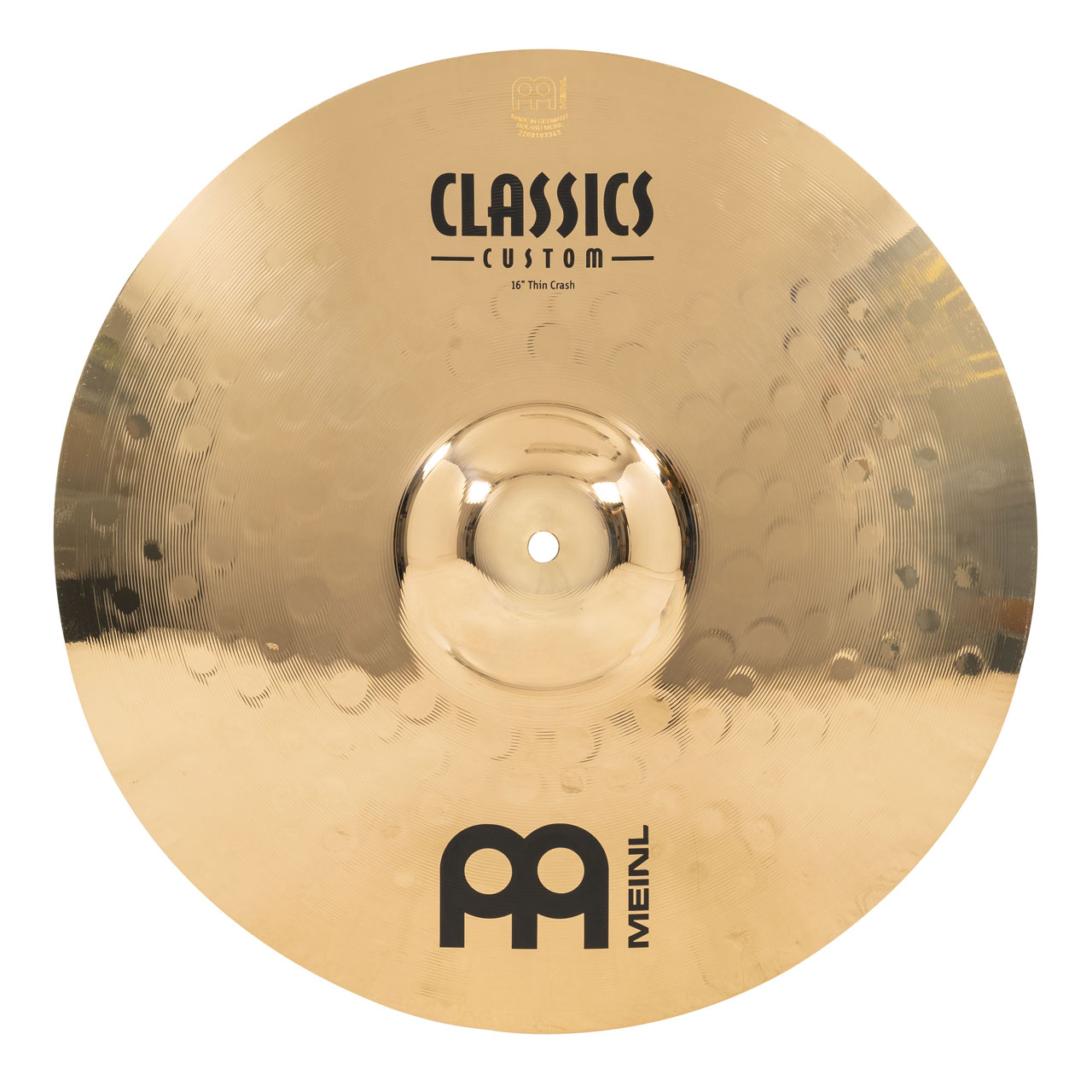 Meinl Classics Custom Brilliant 18" Thin Crash CC18TC-B
