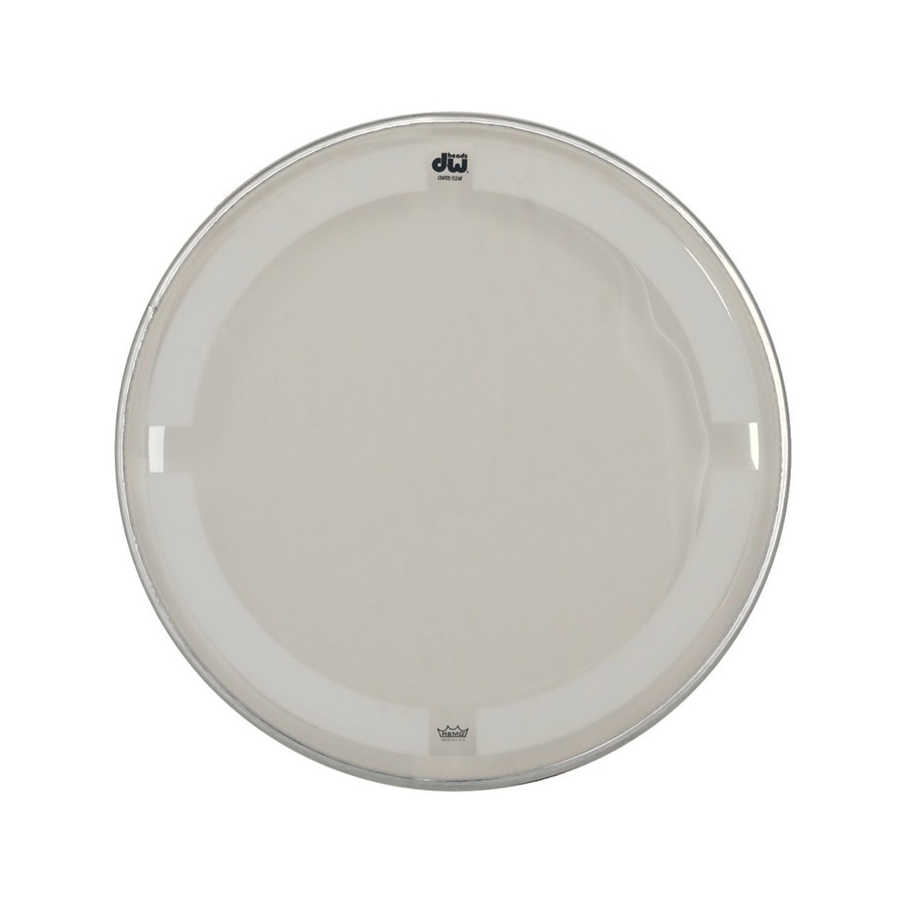 DW CC-23K Bassdrum Fell 23" Coated Clear