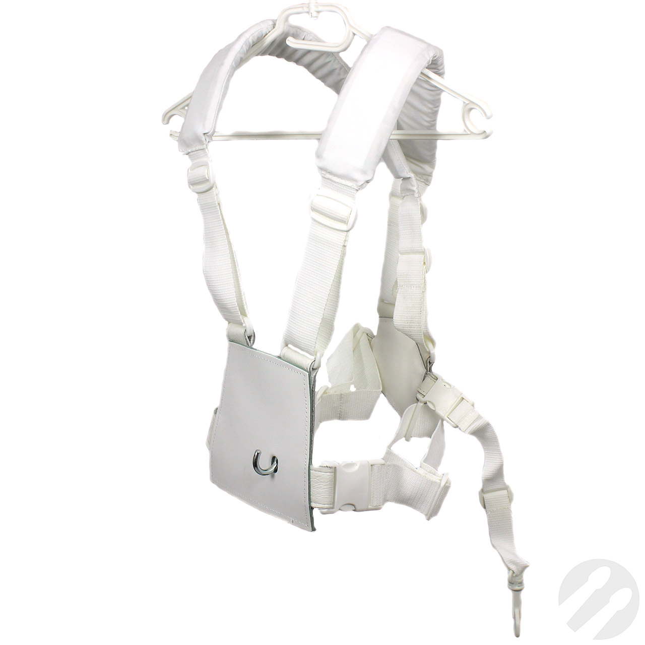 SGI Power Drumgurt mit Haken Textil Weiß - Kids 152-176