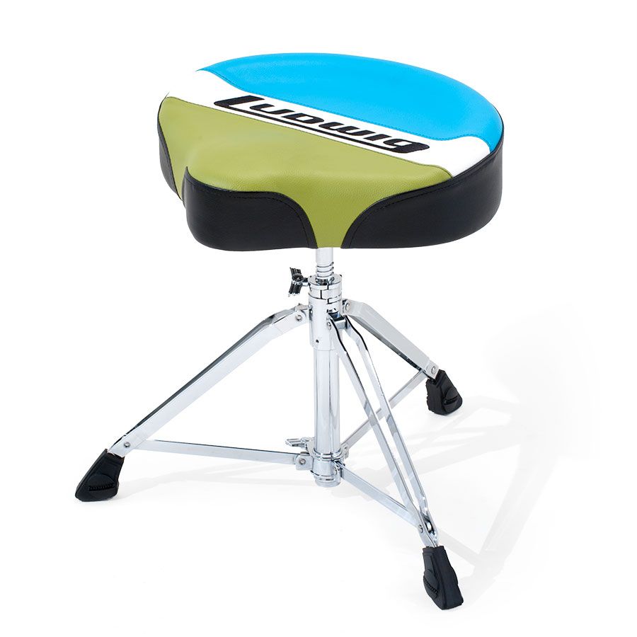 Ludwig LAC48TH Atlas Classic Drum Throne blue/olive