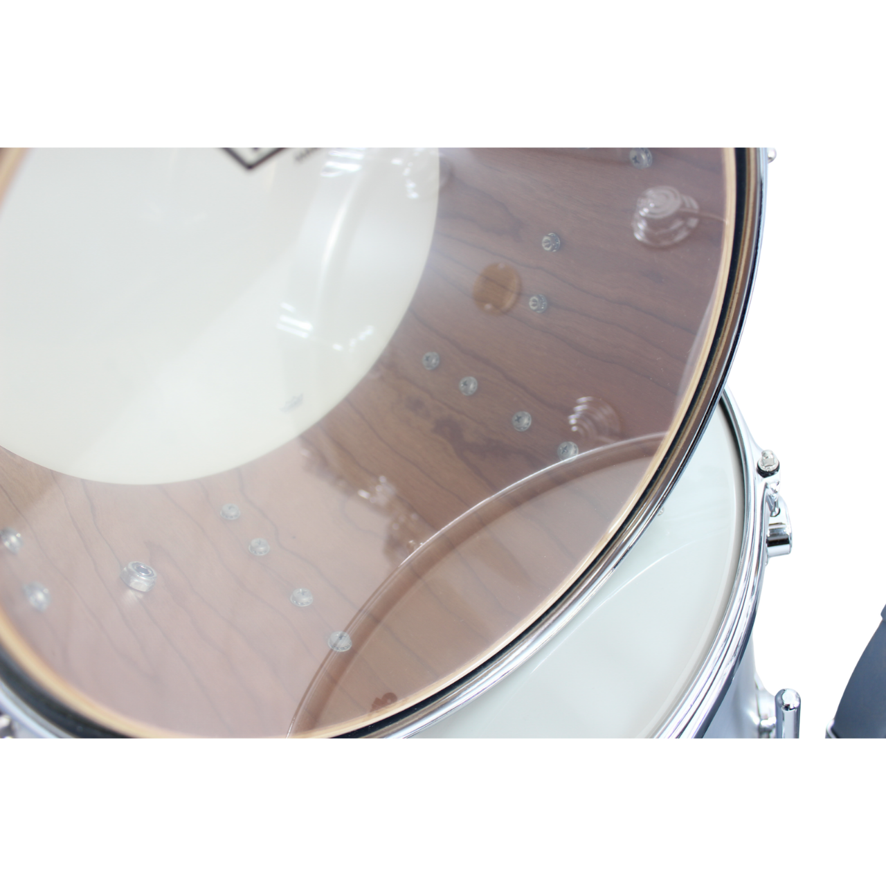 DW Collectors Jazz Shellset Cherry/Gum in Satin Grey