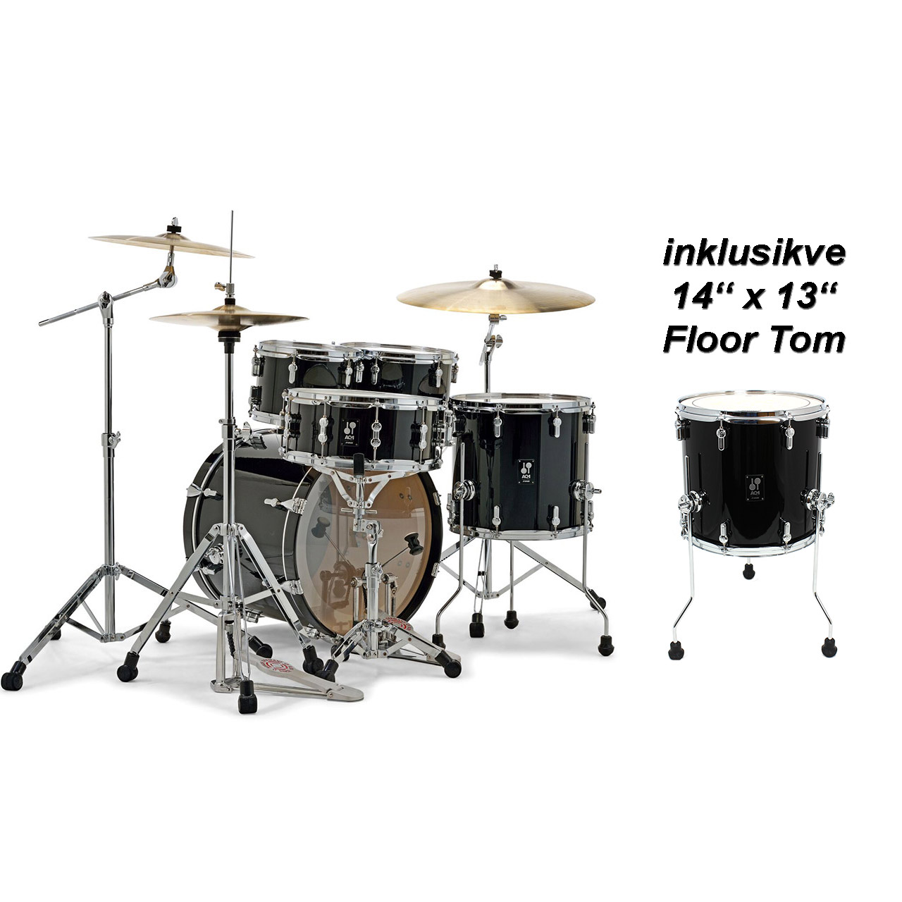 Sonor AQ1 Stage PLUS Set PB Piano Black