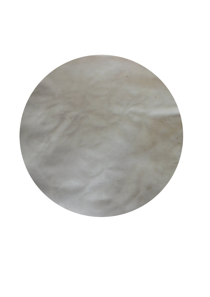 Naturtrommelfell Rondell Ziege 43 cm