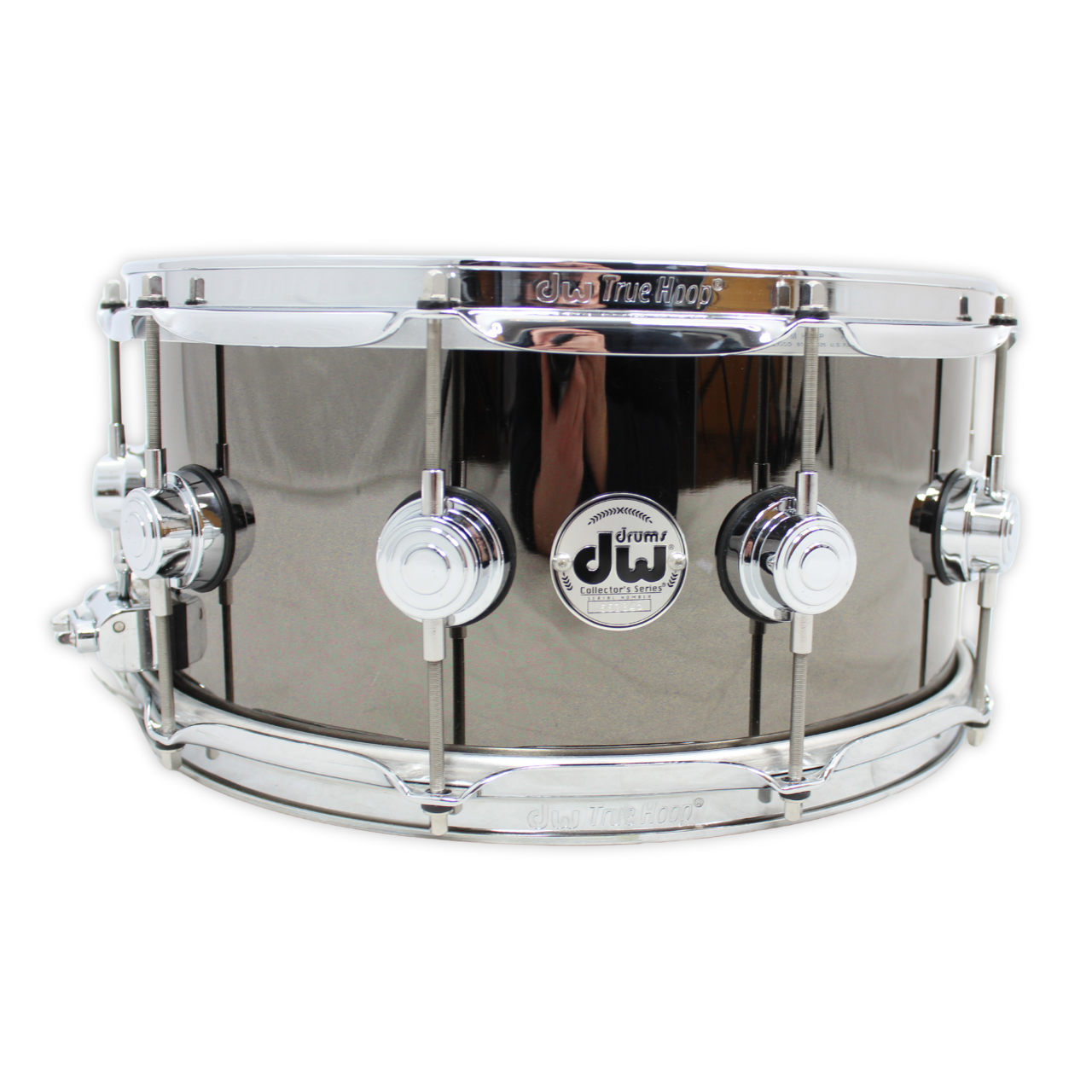 DW Snare 14" x 6,5" Black Nickel over Brass, gebraucht
