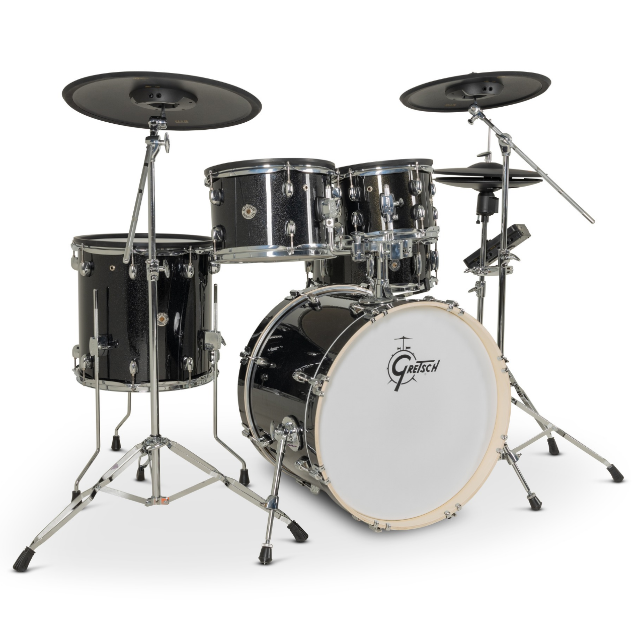 Gretsch Catalina Evo 5PC E-Drumset Black Sparkle