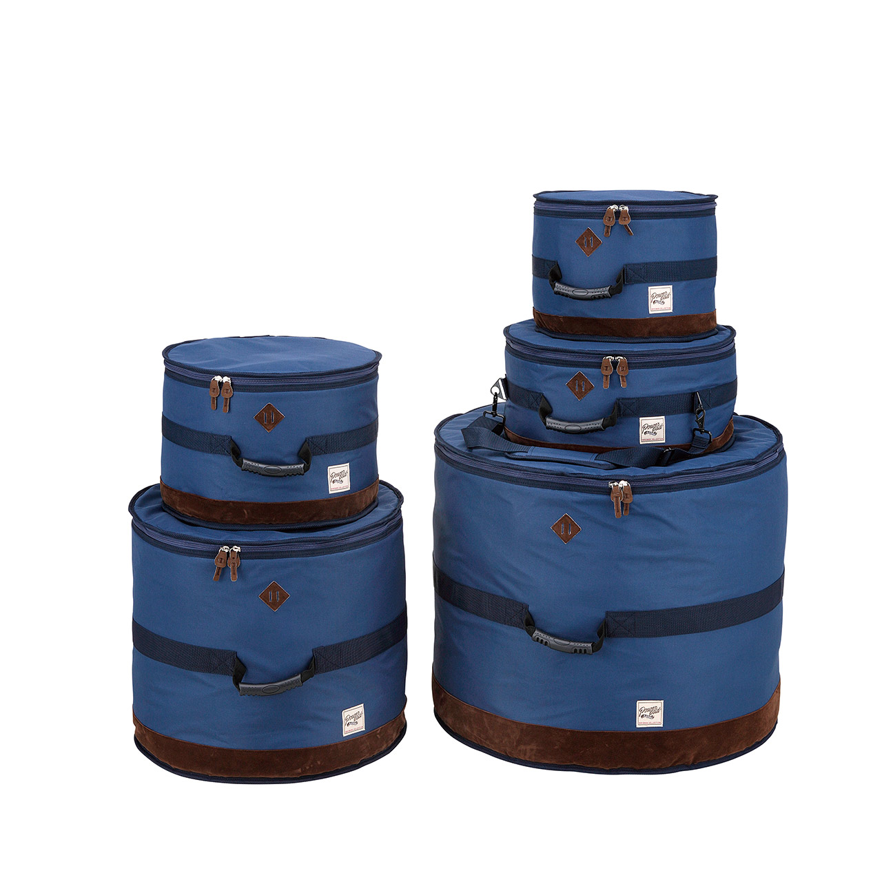 Tama TDSS52KNB Navy Blue Powerpad Taschensatz für Schlagzeug