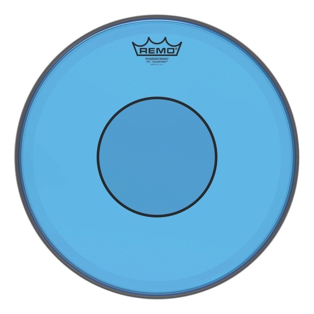 Remo Colortone Powerstroke 77 clear 14" Blue