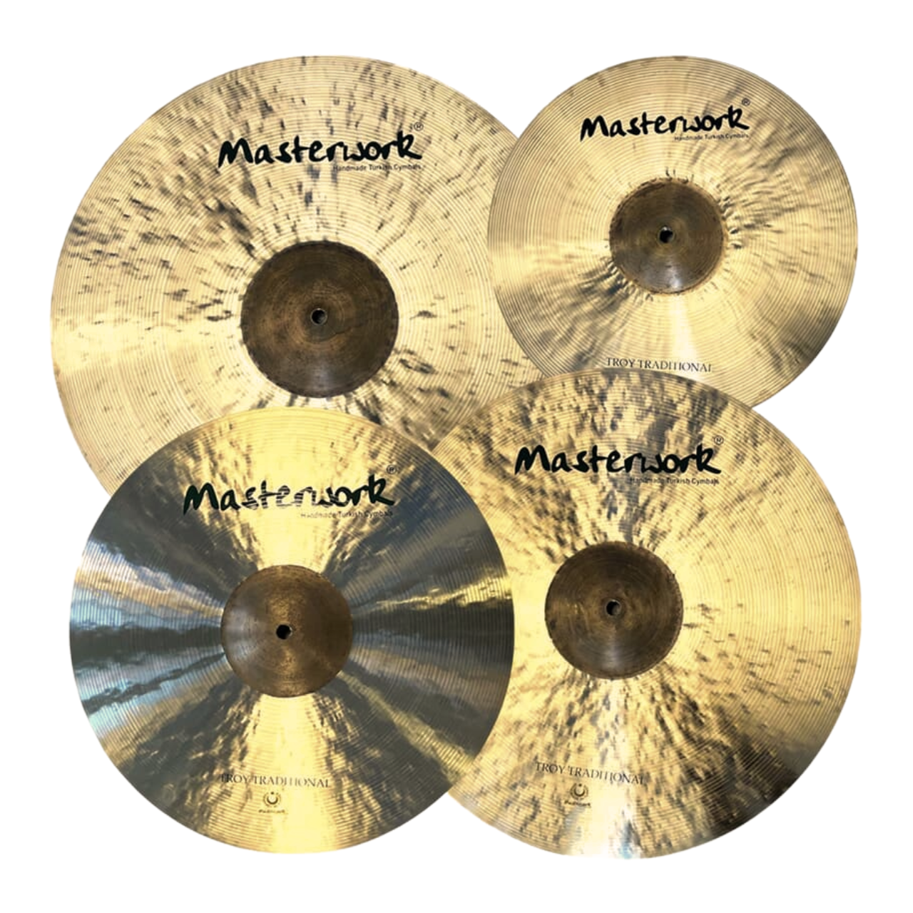 Masterwork Troy Traditional Beckensatz Professional