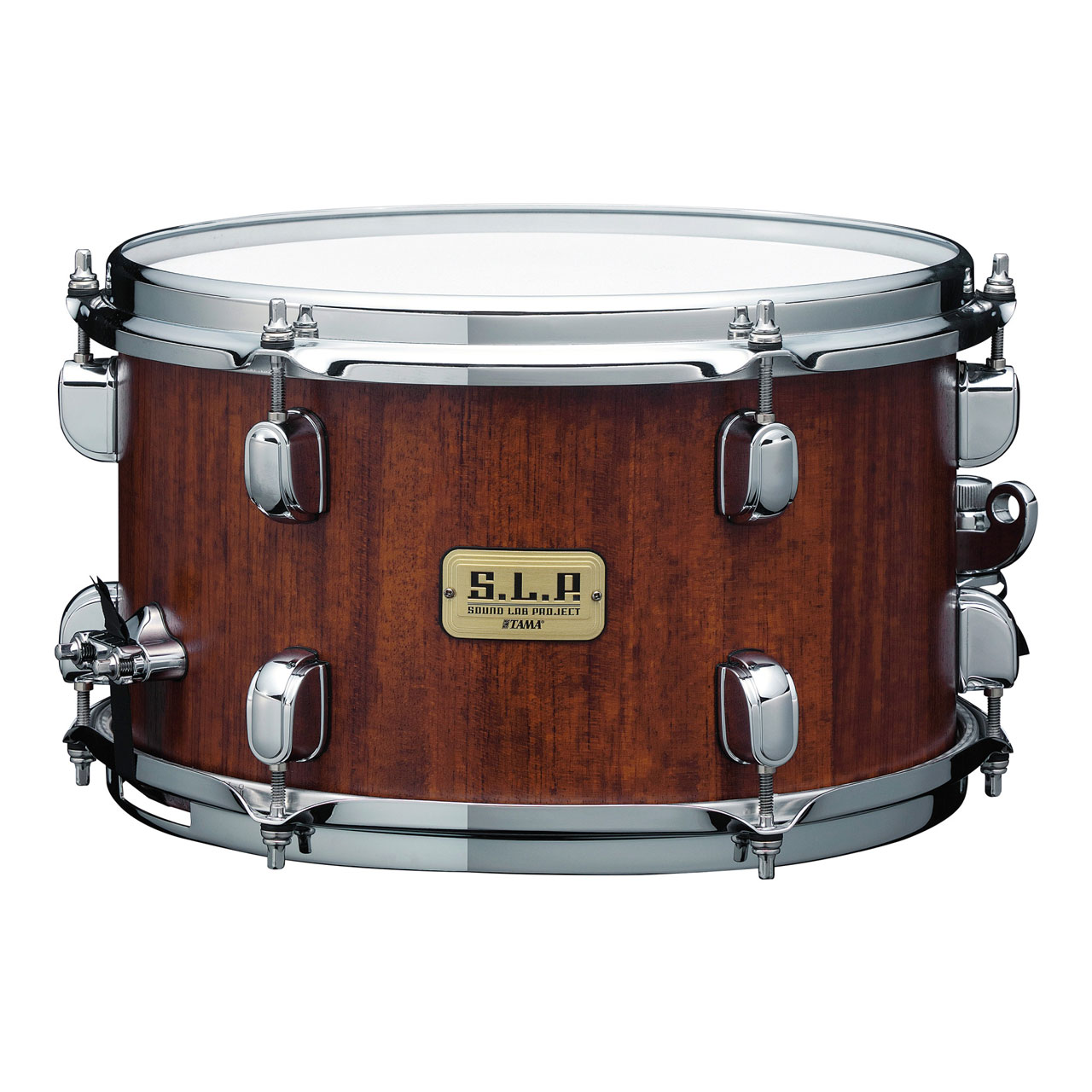 Tama S.L.P. Mod Bubinga Snaredrum 12" x 7" - Satin Bubinga/Chrom HW