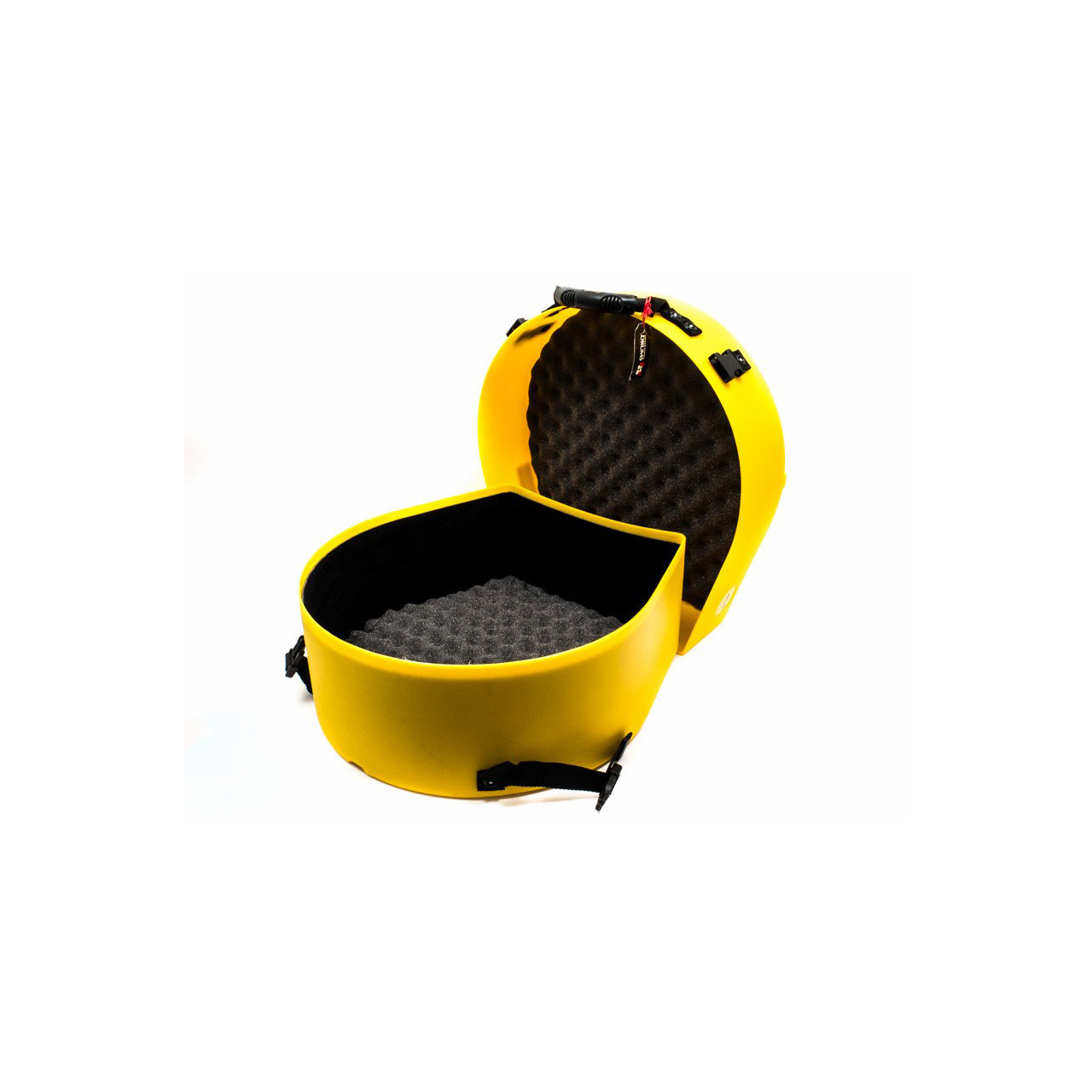 Hardcase HNL14S-Y Snare Case 14" - Yellow - komplett gepolstert