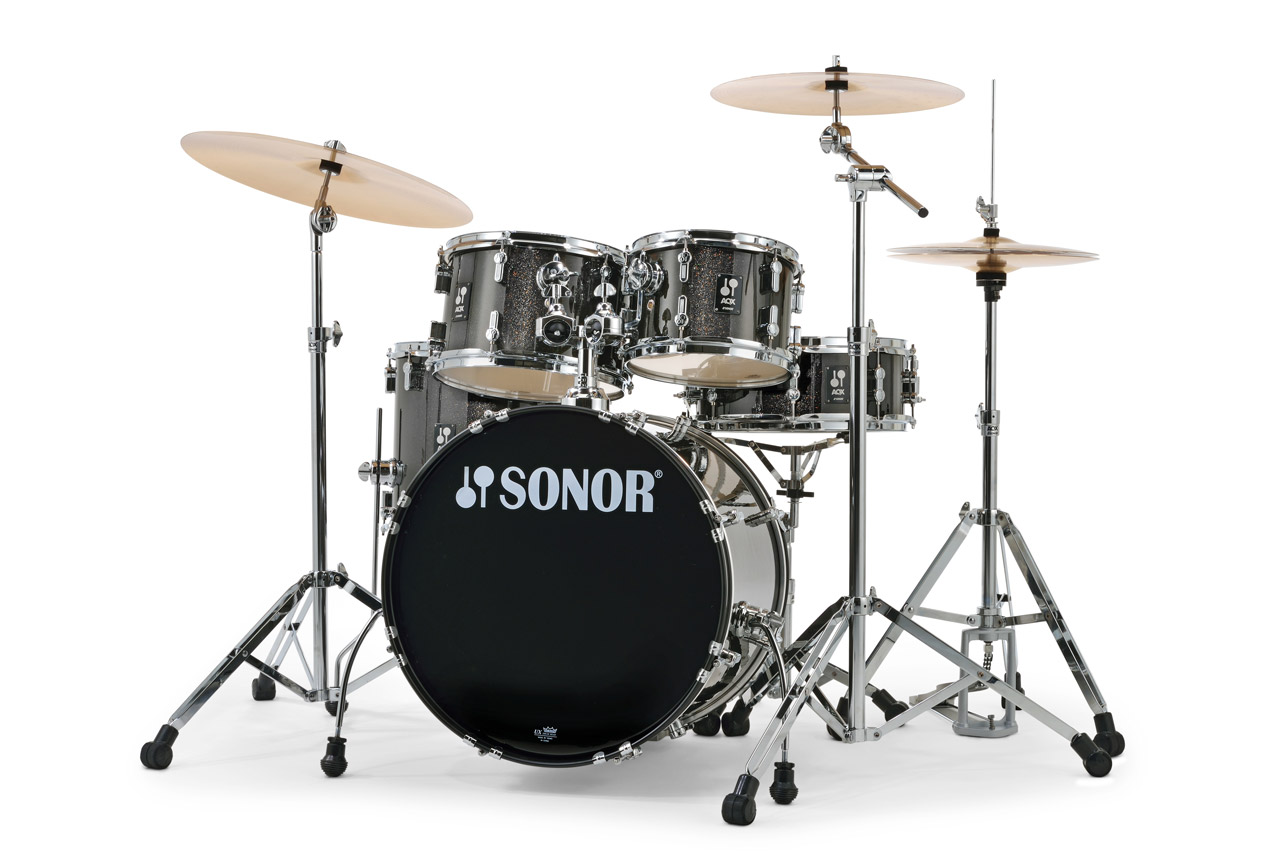 Sonor AQX Studio Set BMS Black Midnight Sparkle