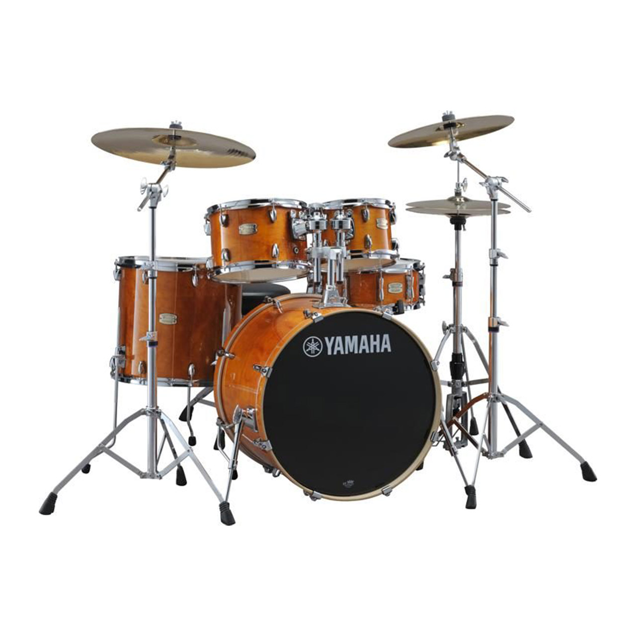 Yamaha Stage Custom Standard Set in Honey Amber inkl. Hardware