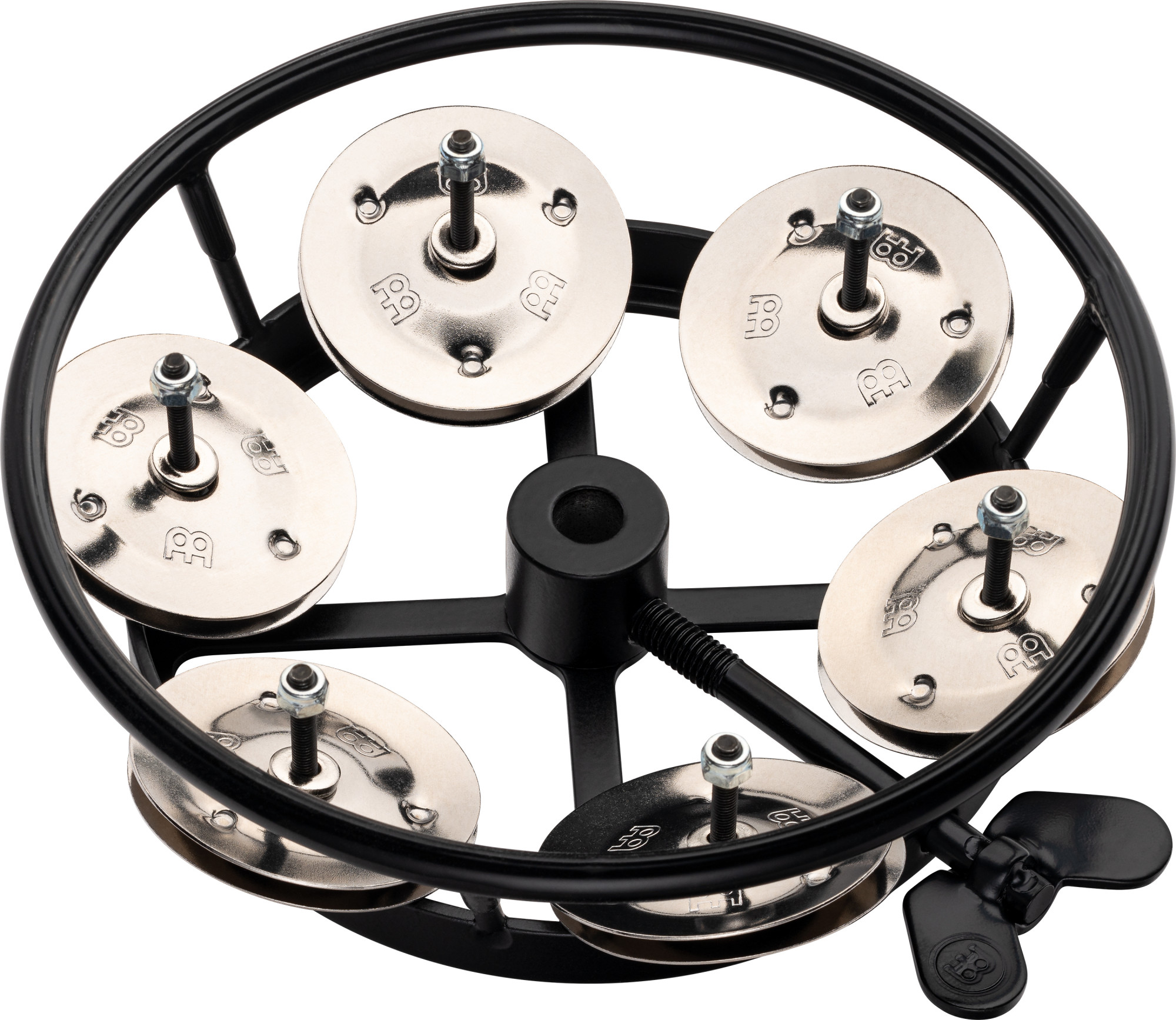 Meinl HiHat Tambourine 5" mit Stahlschellen THH1BK