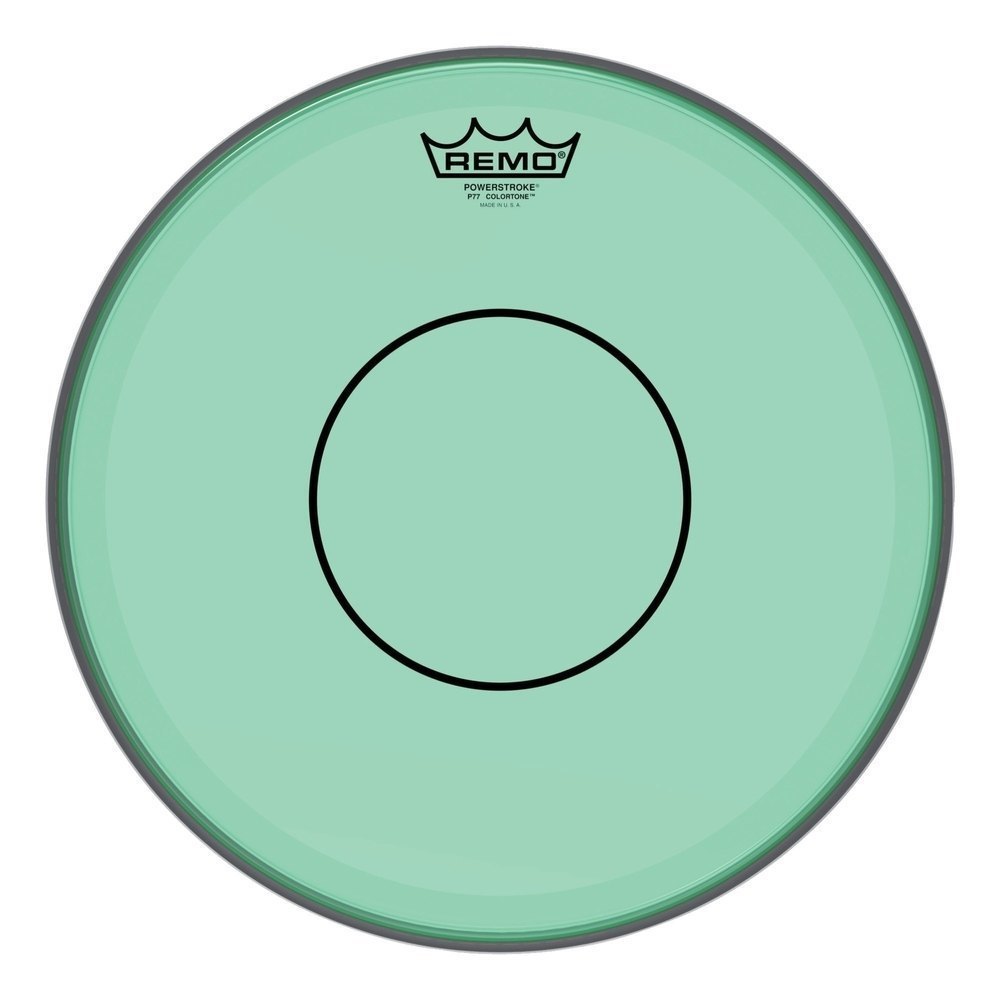 Remo Colortone Powerstroke 77 clear 13" Green