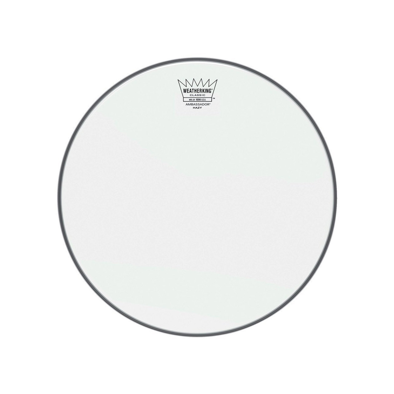 Remo Ambassador Hazy Classic Fit 14"