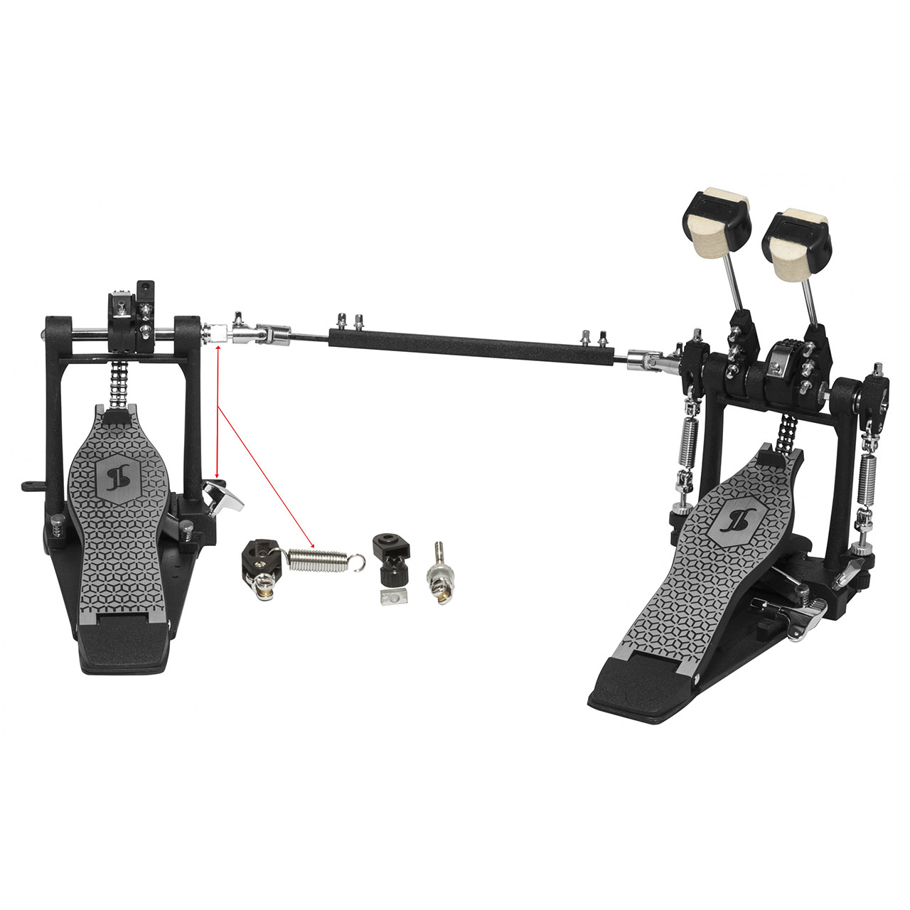 Stagg Doppelfußmaschine PPD-52 mit Doppelkette