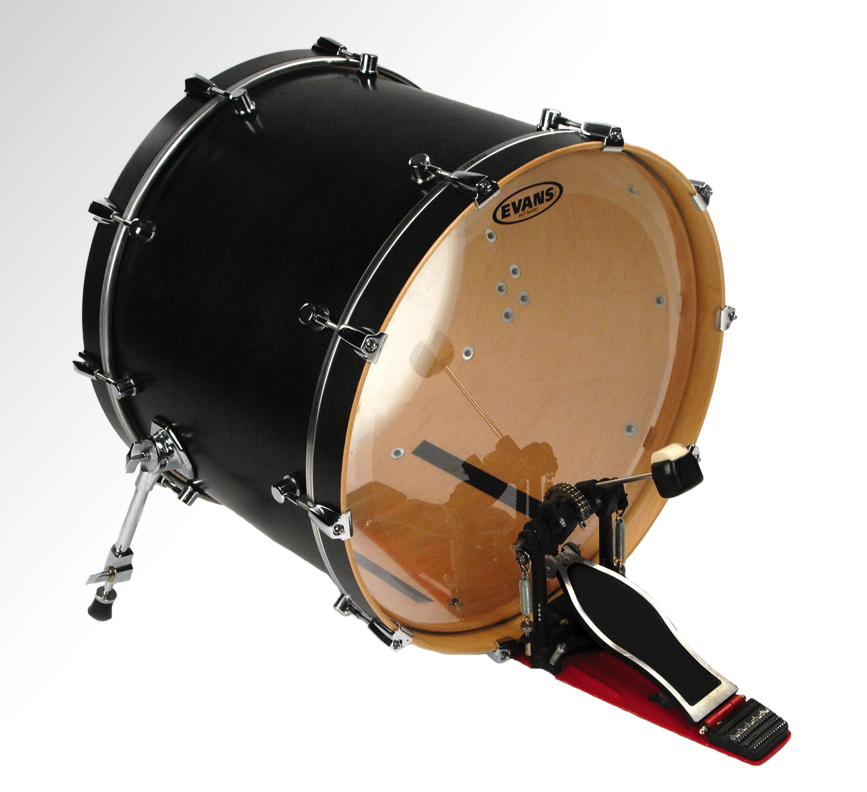 Evans EQ3 clear 22" BD22GB3