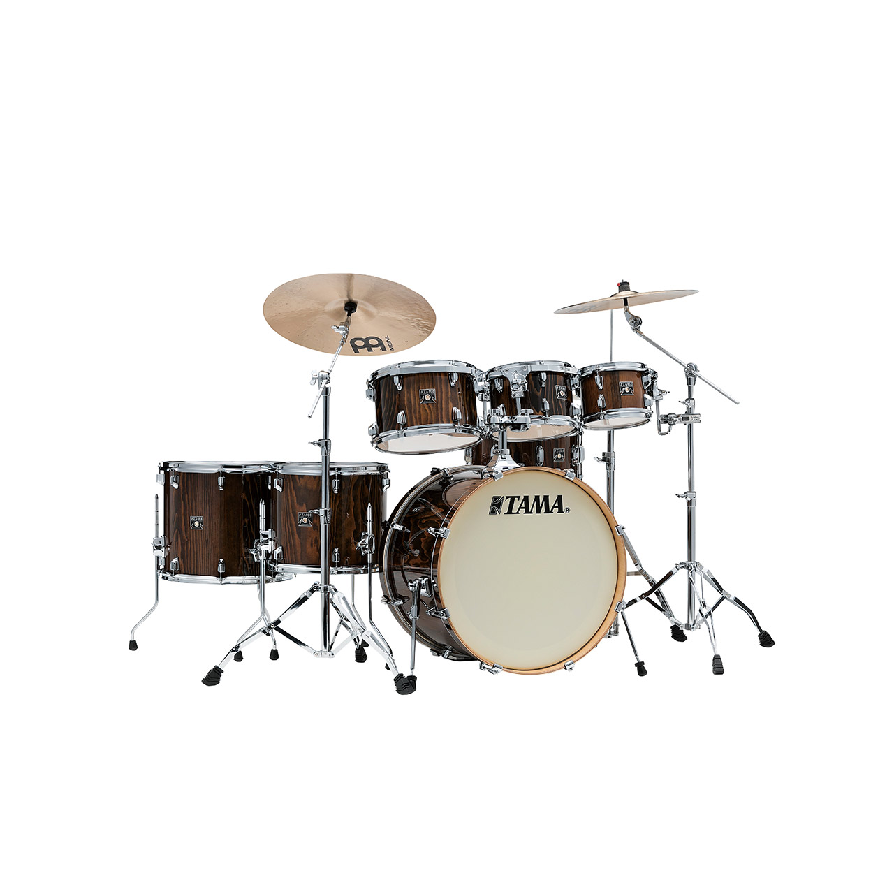 TAMA Superstar Classic Exotix CL72R-PGJP Shell Kit 7 teilig Gloss Java Lacebark Pine