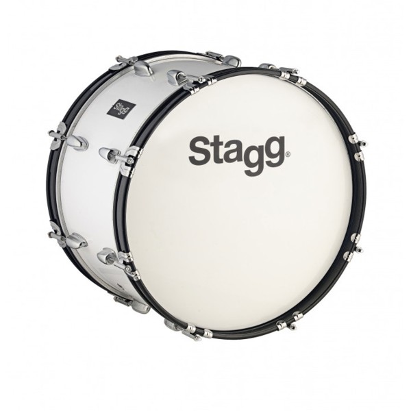 Stagg 26" x 12" Marching Bass-Drum mit Gurt u. Schlegel