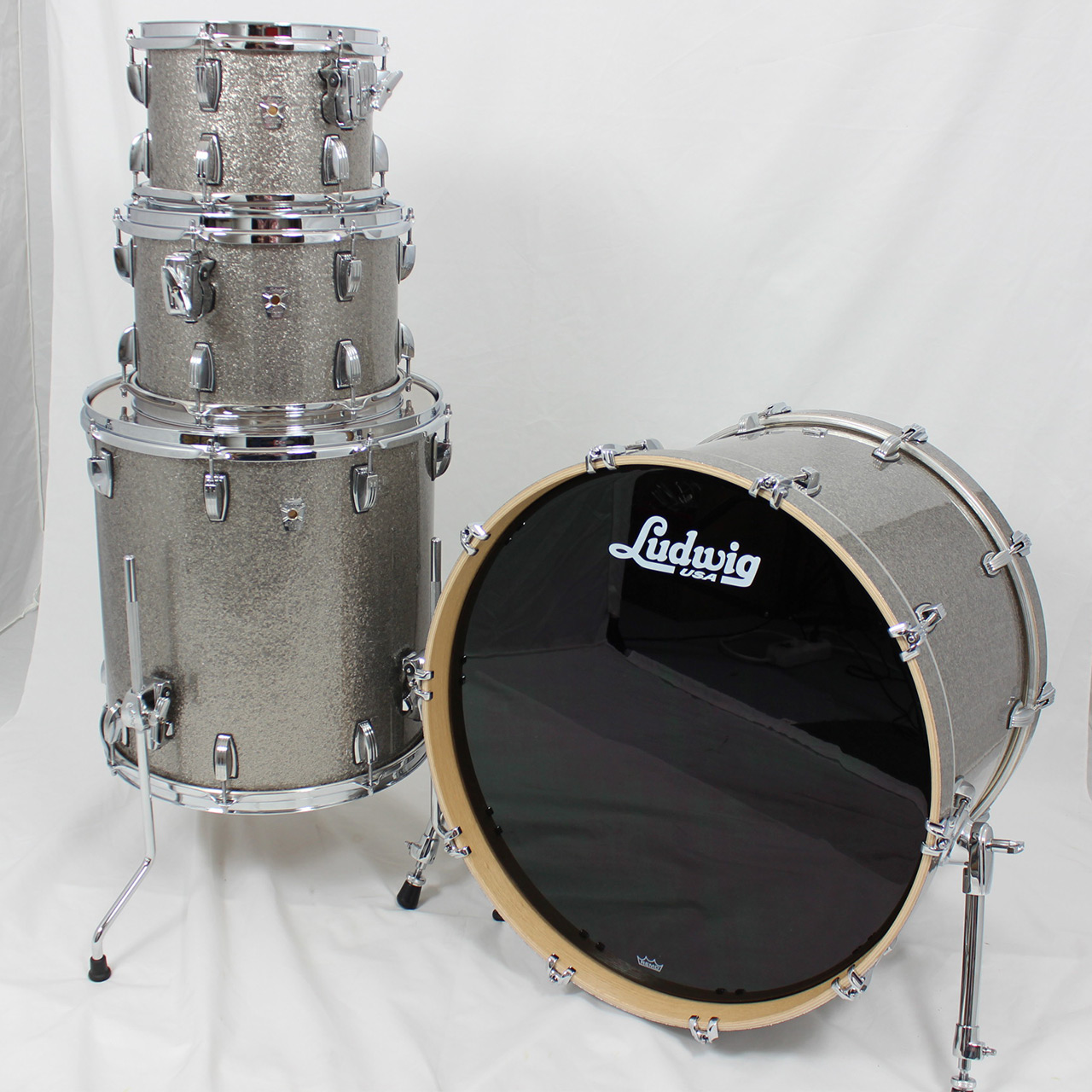 Ludwig L7024AX2A Keystone X 4piece Drum Set online kaufen drumladen