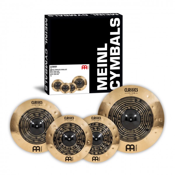 Meinl CCDU141620 Classics Custom Dual Complete Cymbal Set