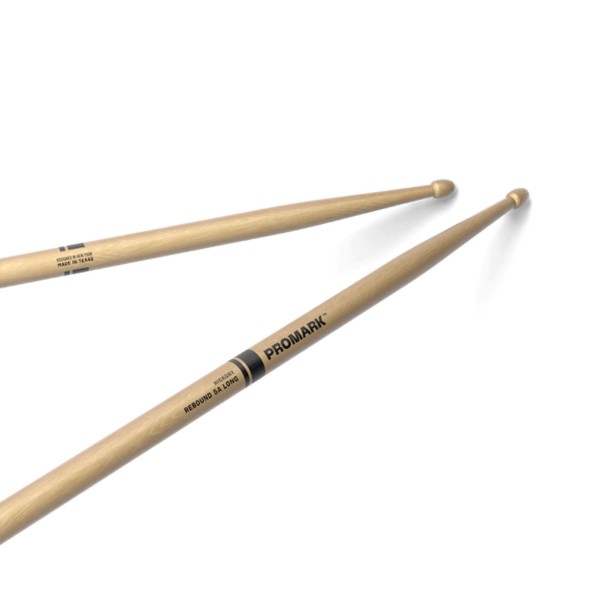 Promark RBH565LAW Rebound 5A Long Hickory Drumsticks