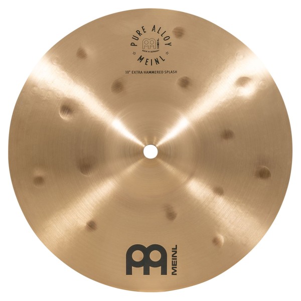 MEINL 10" Pure Alloy Extra Hammered Splash
