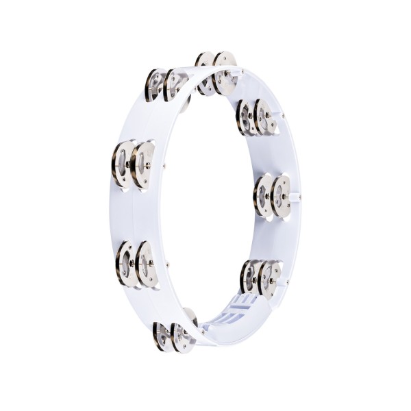 Meinl Percussion Headliner® Tour Tambourine, White HTT10WH