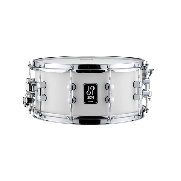 Sonor SQ1 Snaredrum 14" x 6,5" in Satin Pure White