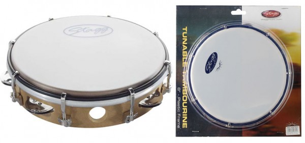 TAB-108P/WD 8" Tambourin mit 1 Schellenreihe